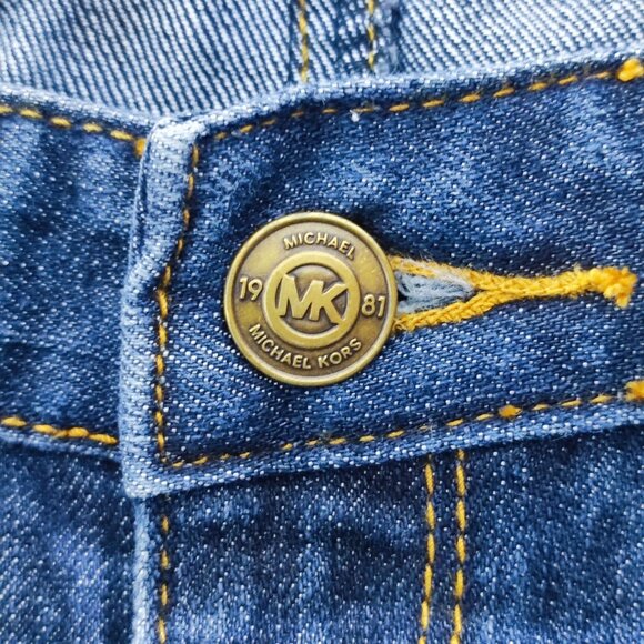 Michael Kors Jeans women's size 8 ink blue colour straight leg classic - Picture 9 of 15